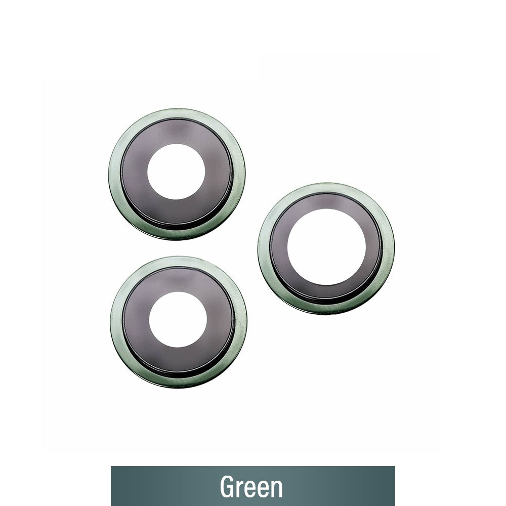 Rear Camera Lens with Bezel for iPhone 11 Pro / 11 Pro Max-Green Rear Camera Lens with Bezel for iPhone 11 Pro / 11 Pro Max-Green